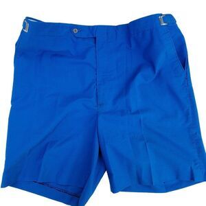 Divots Golf Shorts Men 40‎ Blue Adjustable Waistband Blue 9 inch